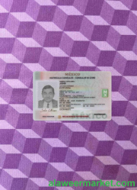 Mexico Consular ID card photolook FRONT
